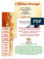 The Christian Messenger: October 14, 2012