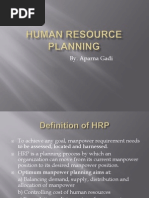 Human Resource Planning