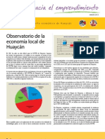 Observatorio de La Economía Local en Huaycán Mar 2012