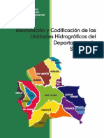 Delimitación y Codificación Unidades Hidrográficas Dpto - Santa Cruz