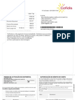 Resumo Conta COFIDIS TAEG 14,2% TAN 12