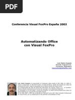 Download Automatizando Office con Visual FoxPro  by luismariag SN109853365 doc pdf
