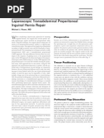 Download Laparoscopic Trans Abdominal Pre Peritoneal Inguinal Hernia Re by marquete72 SN10985817 doc pdf