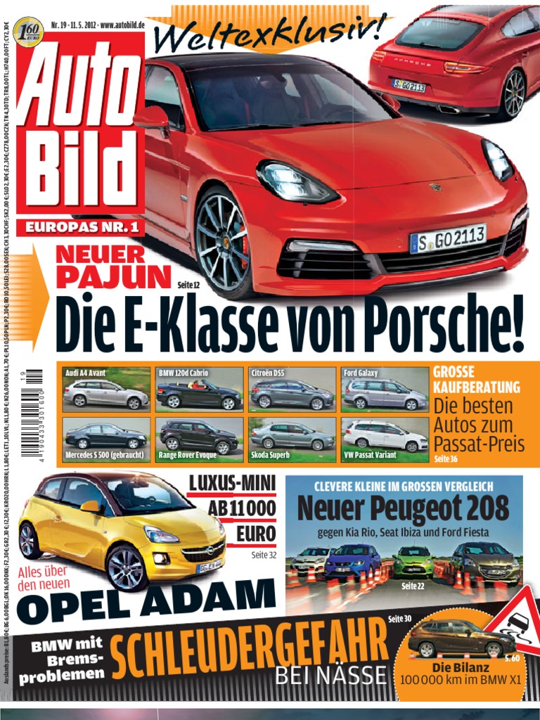 Auto Bild Magazin No 19 2012