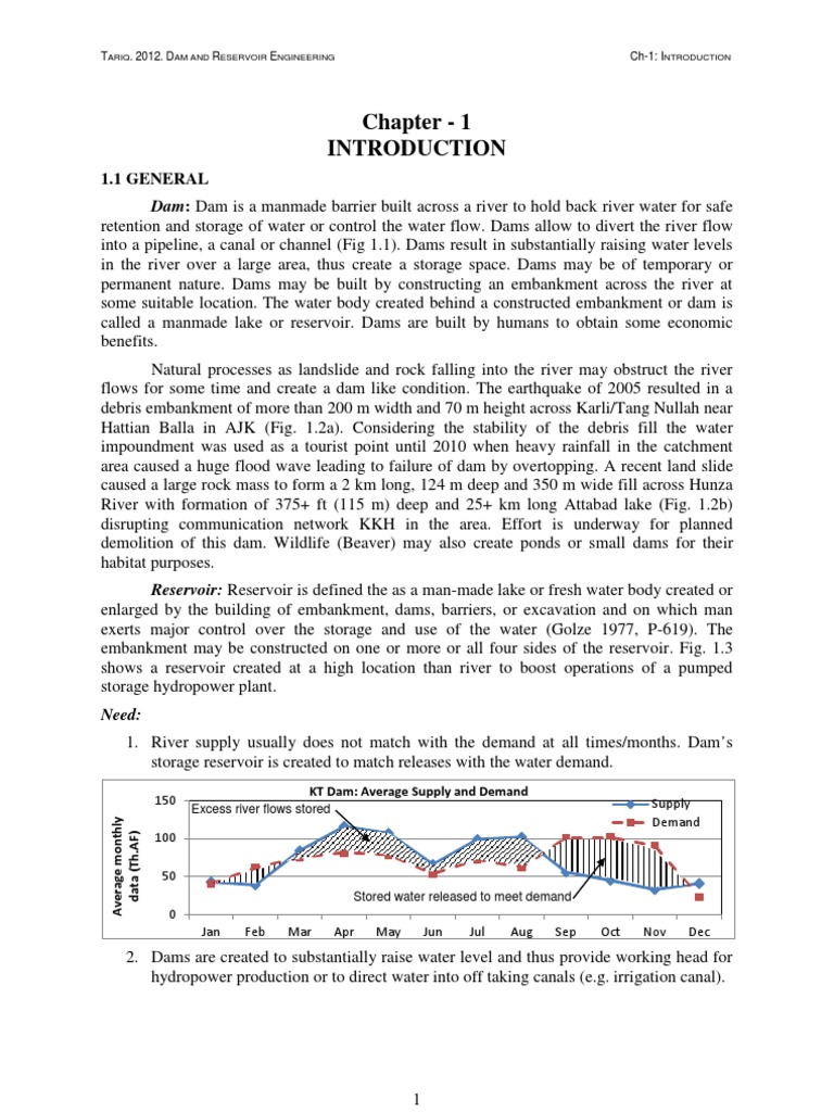Overview of Dam and Reservoir Engineering | PDF | Spillway | Dam