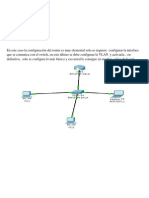 Ejercicio de Packet Tracer