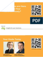 2D Barcodes Are Here 2D Barcodes Are Here. Are You and Your Audience Ready?