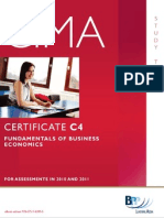 45586528 Cima Book of Fundamentals of Business Economics Study Text