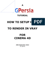 How To Render in Vray For Cinema 4D by Rjamp