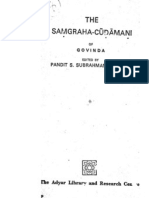 The Samgraha Chudamani of Govinda