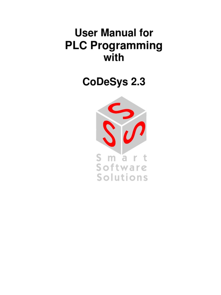 Codesys V2.3 Manual | PDF | Parameter (Computer Programming) | Subroutine