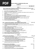 Download 2nd PUC QUESTION PAPERS Chemistry 2006-2010 by Mohan Kumar P SN109884903 doc pdf