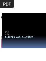 B-Trees and B+-Trees: Jay Yim CS 157B Dr. Lee