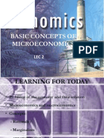 Basic Concepts of Microeconomics