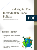 Individual Rights The Individual in Global Politics