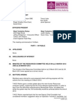 West Yorkshire Police Authority Minutes 25-05-12
