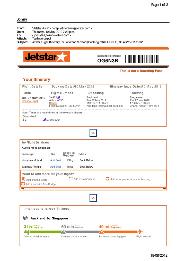 jetstar asia extra baggage