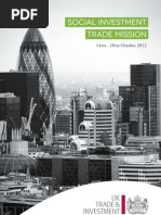 UKTI Social Investment Trade Mission Brochure