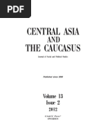 Download Central Asia and the Caucasus 2012 Volume 13 Issue 2 by serik_gi SN109906535 doc pdf