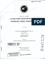 Glass Fiber Reinforced Metal Pressure Vessel Design