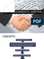 El Procedimiento Arbitral