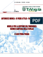 Modello Per L'emergenza Igienico Sanitaria: Il Caso Pedra Furada