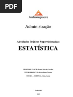 Atps Estatistica 2012