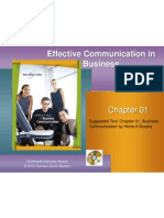 Business Communication Chapter 01 