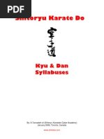 Download Shito Ryu Karate Syllabus by Mike SN109938728 doc pdf