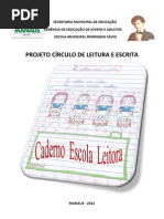 Caderno Escola Leitora - Emef Domingos Savio