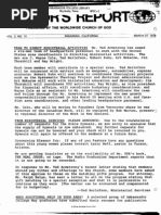 States Area Are Jim: Published BY The Worldwide Church of