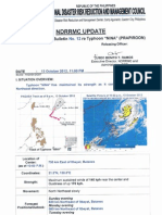 NDRRMC SWB No.12 Re Typhoon Nina