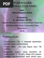 Ppt Efusi Pleura