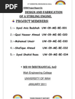 Download stirling engine term Project Report by Anis Badshah SN109964348 doc pdf