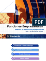 Funciones Empresariales