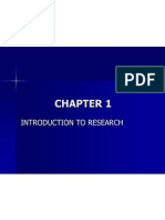 Introduction to Research