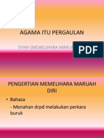 Agama Itu Pergaulan