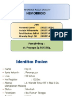 Conference Bedah Digest Hemoroid