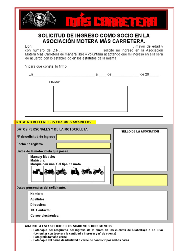 Solicitud De Ingreso Como Socio En La Asociacion Motera Mas Carretera2
