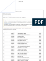 Suplentes FATEC SBC Manha 2S2012