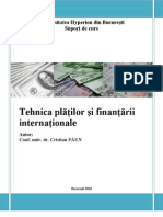 Tehnica Platilor Si Finantarilor Internationale