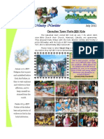 July 2012 Newsletter