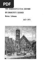 Download 150 Years International Community Church ICC Beirut Lebanon by Eugene Richard Sensenig SN109979440 doc pdf