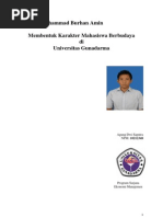 Download Makalah Membentuk Karakter Mahasiswa Berbudaya Di Universitas Gunadarma by Agung Saputra SN109981026 doc pdf