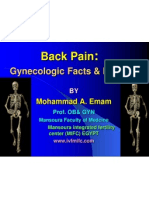 Back Pain Gynecologic Facts Myths