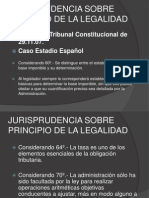 Jurisprudencia Sobre Principio de La Legalidad