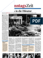 Das Ende der Weimarer Republik - der Marsch in die Diktatur