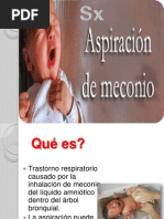 SINDROME DE ASPIRACIÒN DE MECONIO
