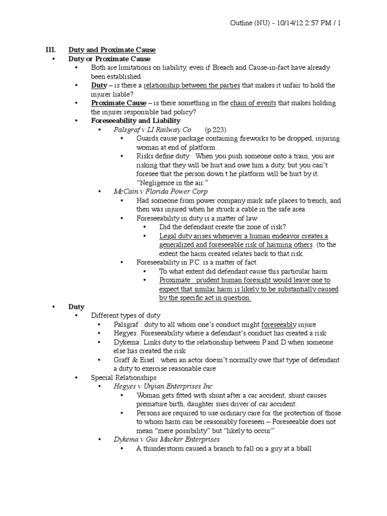 Essay outline for products liability 06 picture