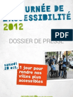 Journée de l'accéssibilité 2012